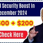 $4,600 + $200 Social Security Boost in December 2024: Is It True? Fact Check Here
