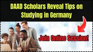 DAAD Scholars Reveal Tips on Studying in Germany – Join Online Session!
