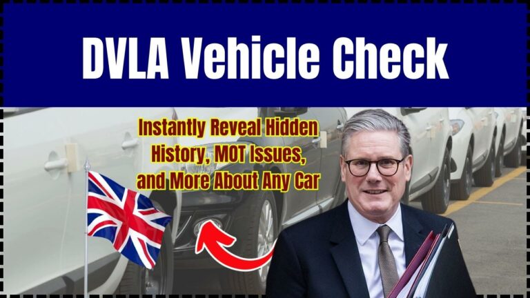DVLA Vehicle Check: Reveal Hidden Car History, MOT Issues, and Make Safer Buying Decisions