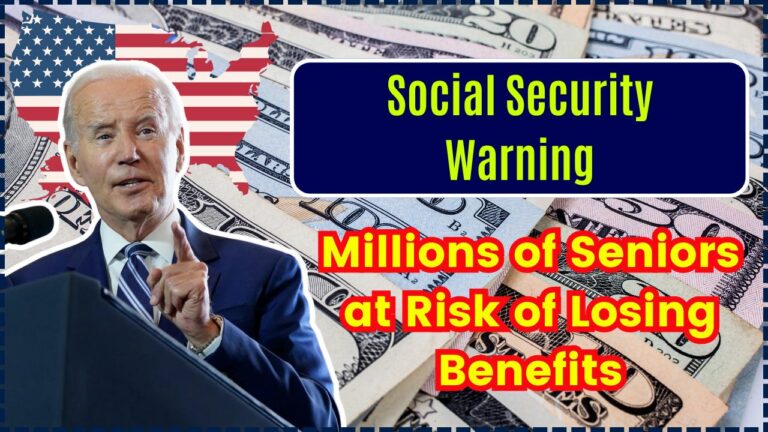Social Security Warning: Millions of Seniors at Risk of Losing Benefits by 2033